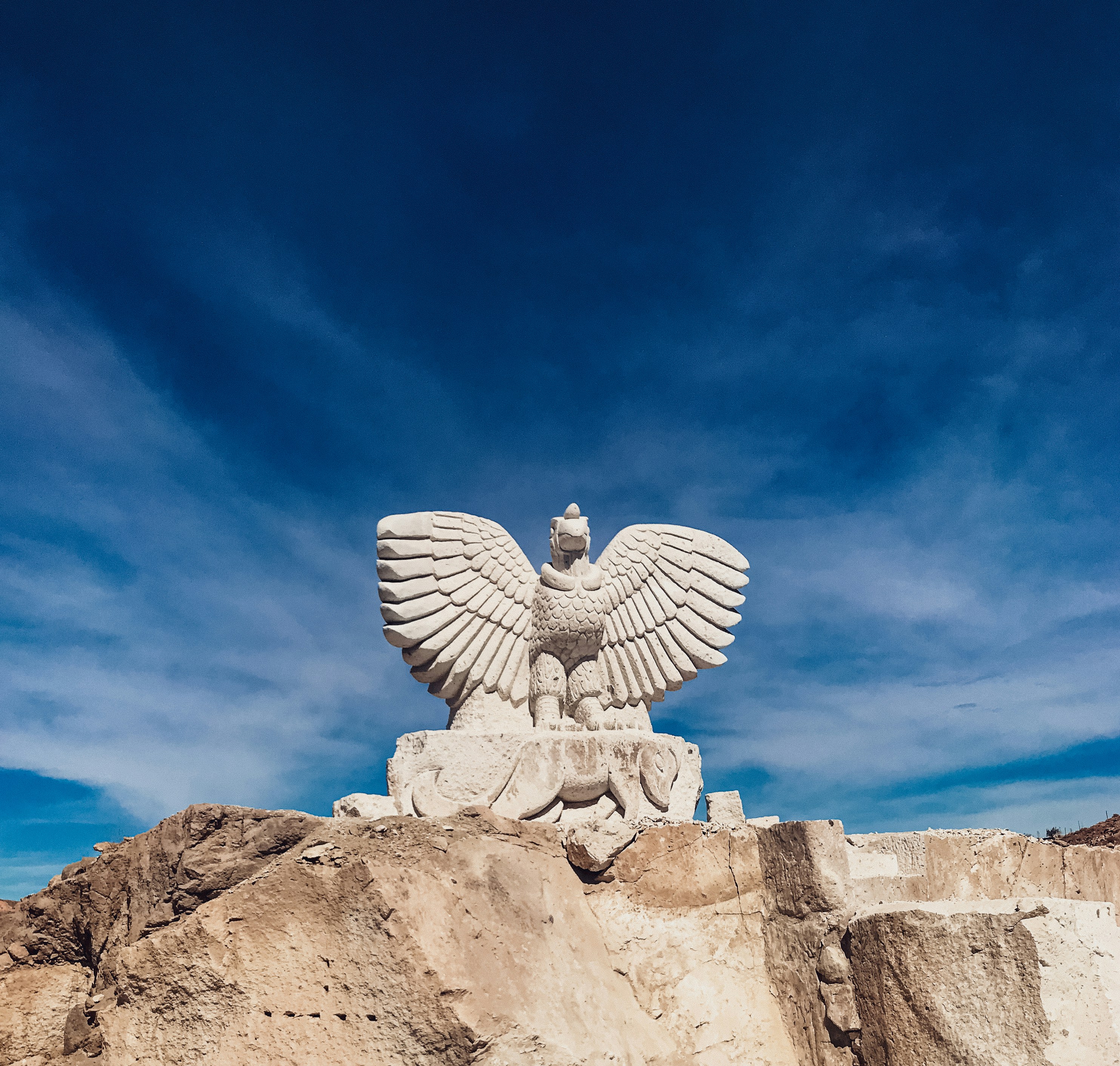 Eagle Statue Located in Arequipa