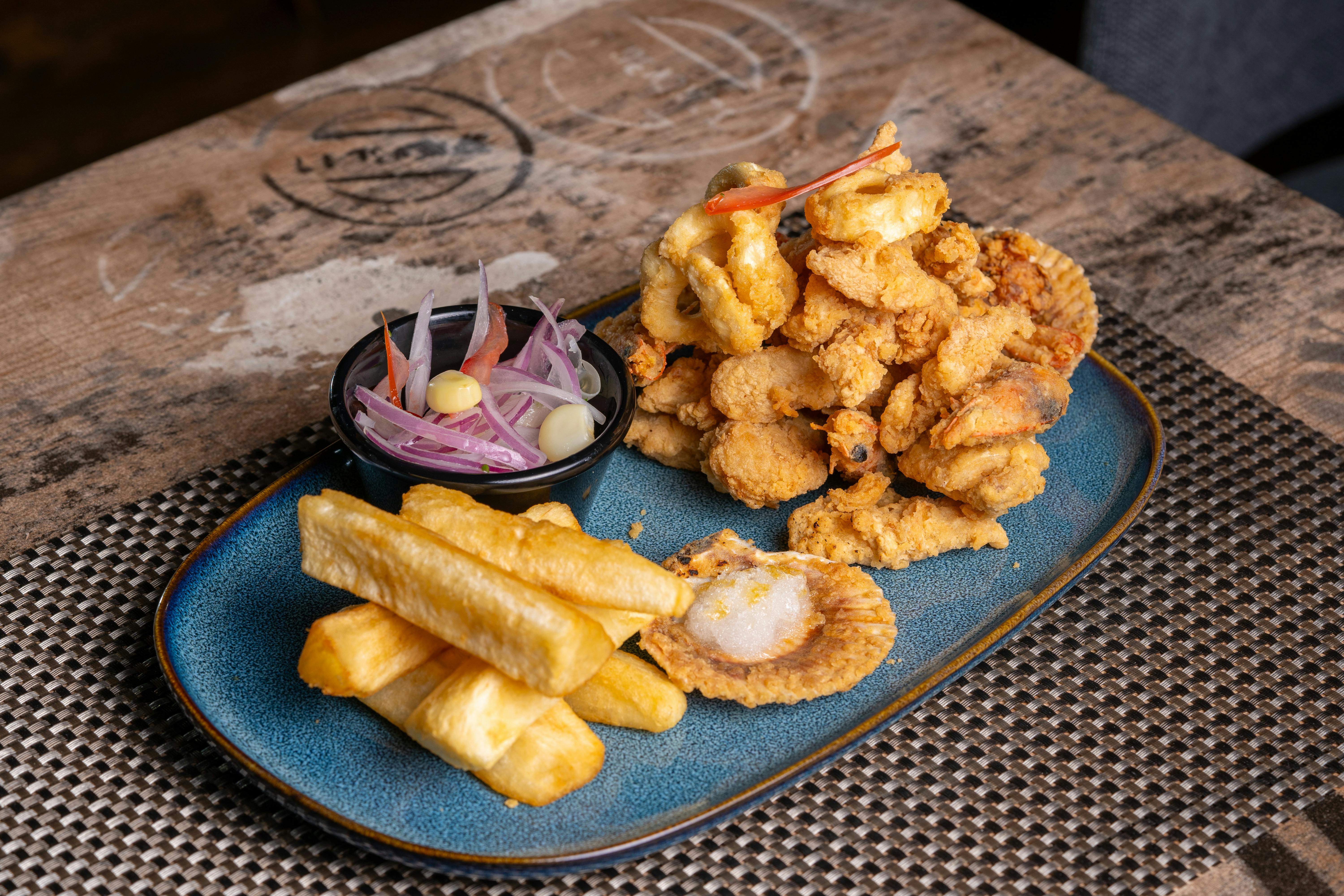 Fried Fish Plate