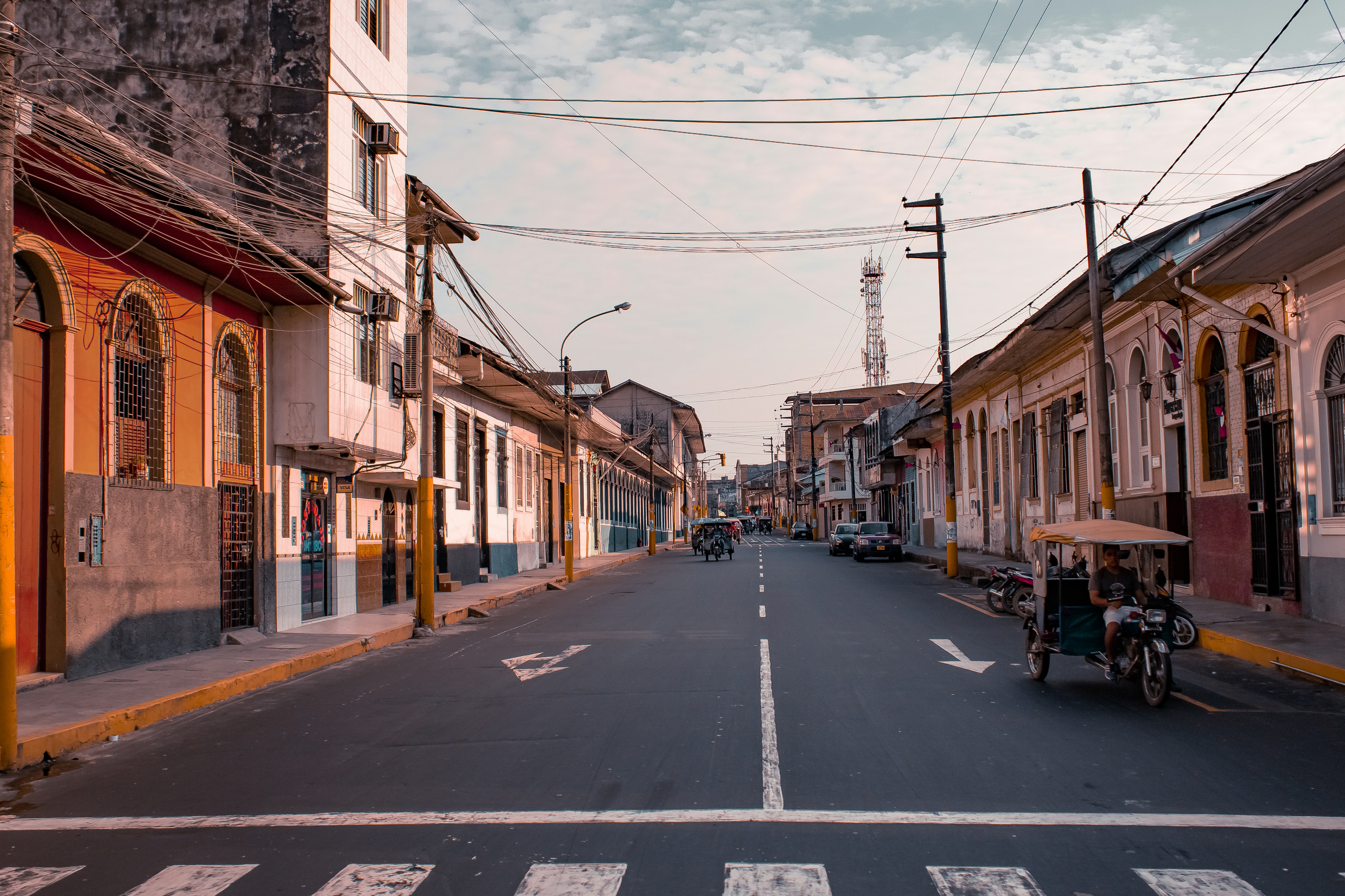 Street of Iquitos, Peru
